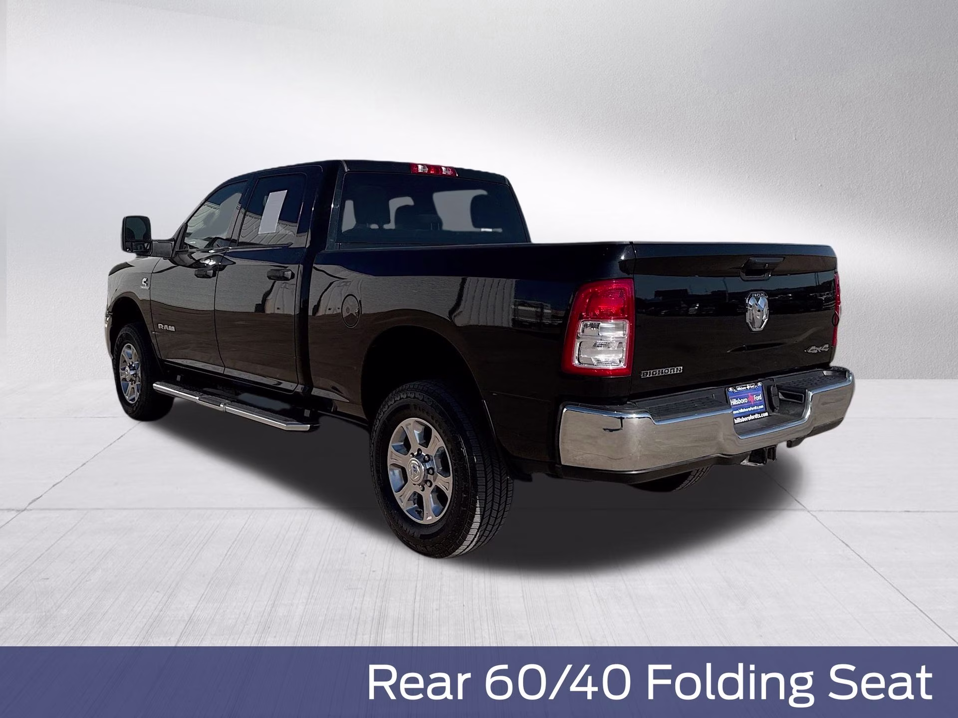 2023 Diamond Black Crystal Pearlcoat Ram 2500 Big Horn 4X4 Truck