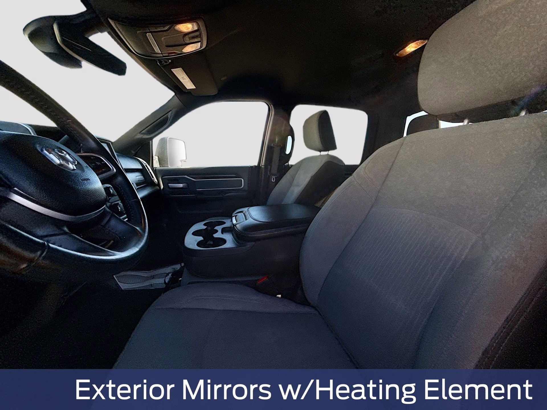 2023 Diamond Black Crystal Pearlcoat Ram 2500 Big Horn 4X4 Truck