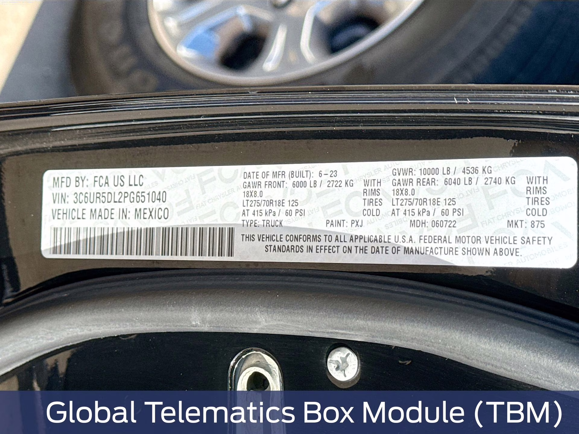 2023 Diamond Black Crystal Pearlcoat Ram 2500 Big Horn 4X4 Truck