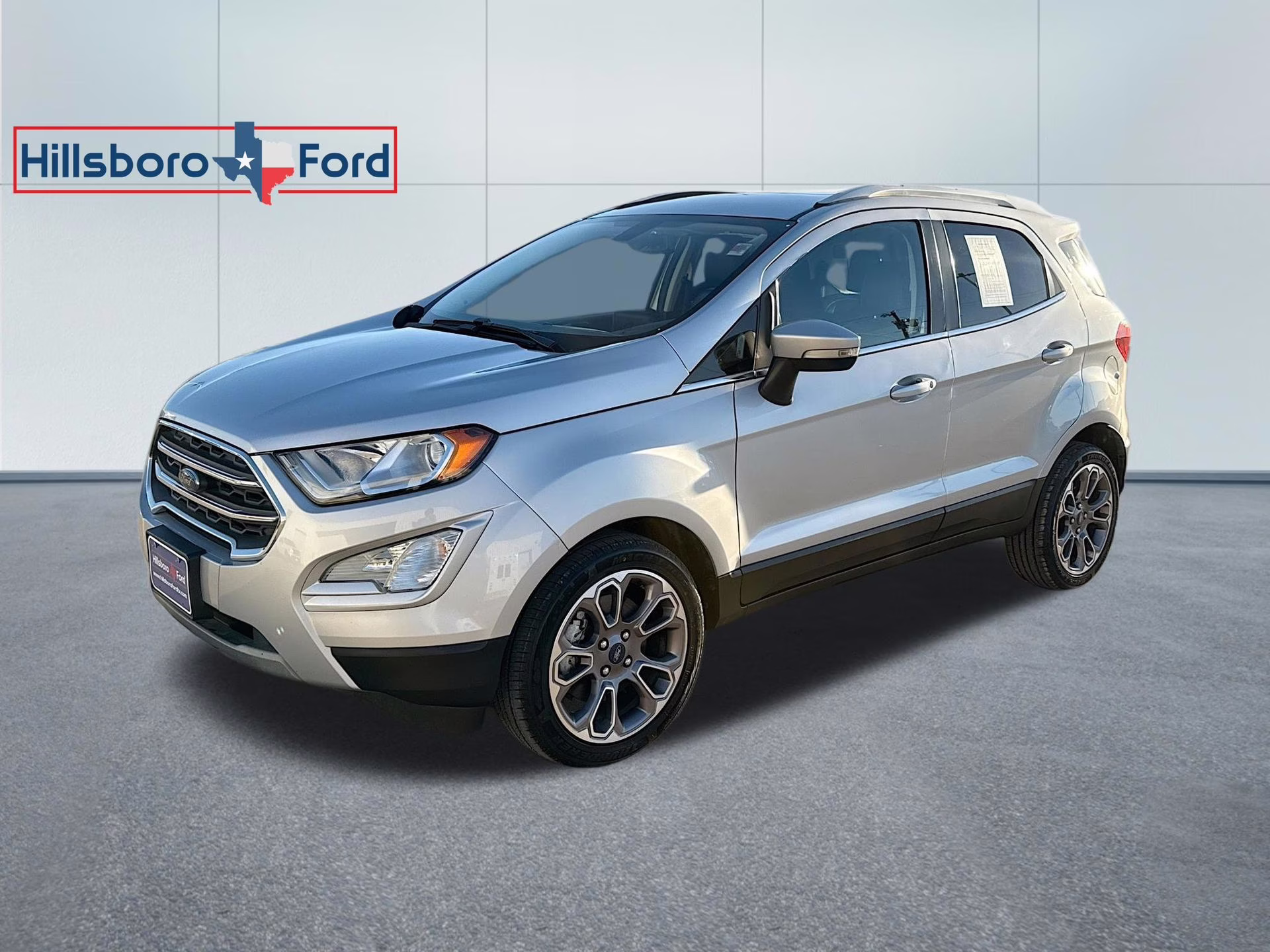 2021 Moondust Silver Metallic Ford EcoSport Titanium FWD SUV