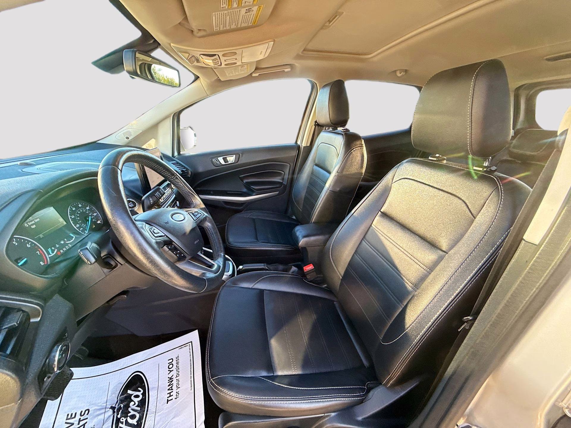 2021 Moondust Silver Metallic Ford EcoSport Titanium FWD SUV