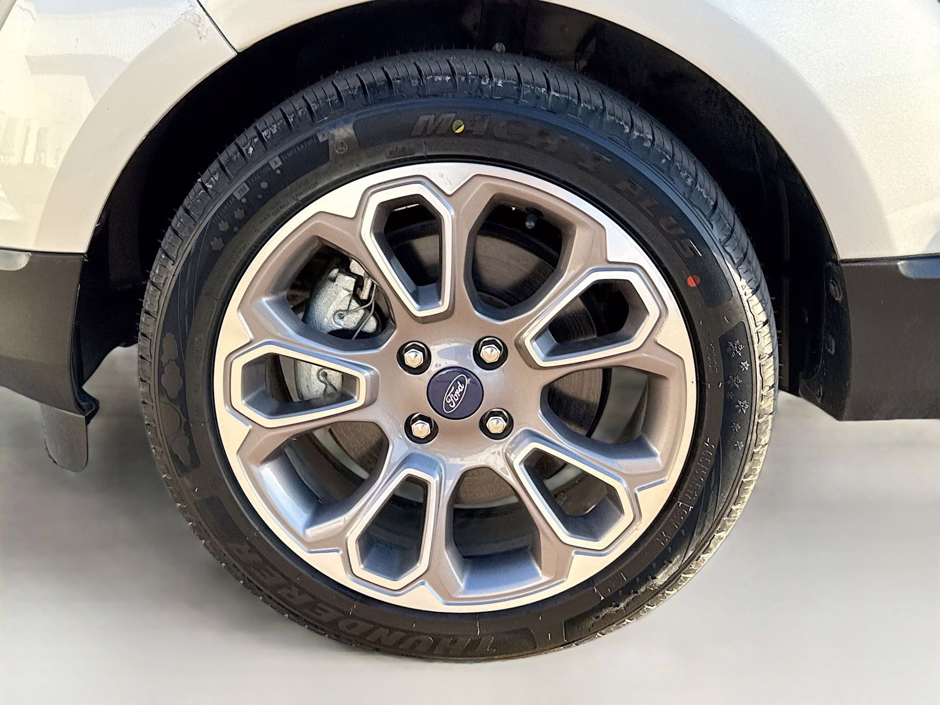 2021 Moondust Silver Metallic Ford EcoSport Titanium FWD SUV
