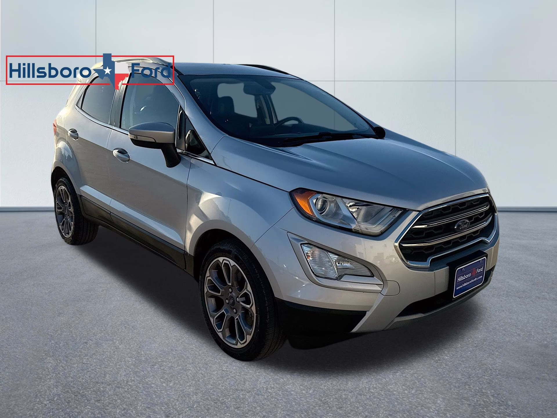 2021 Moondust Silver Metallic Ford EcoSport Titanium FWD SUV
