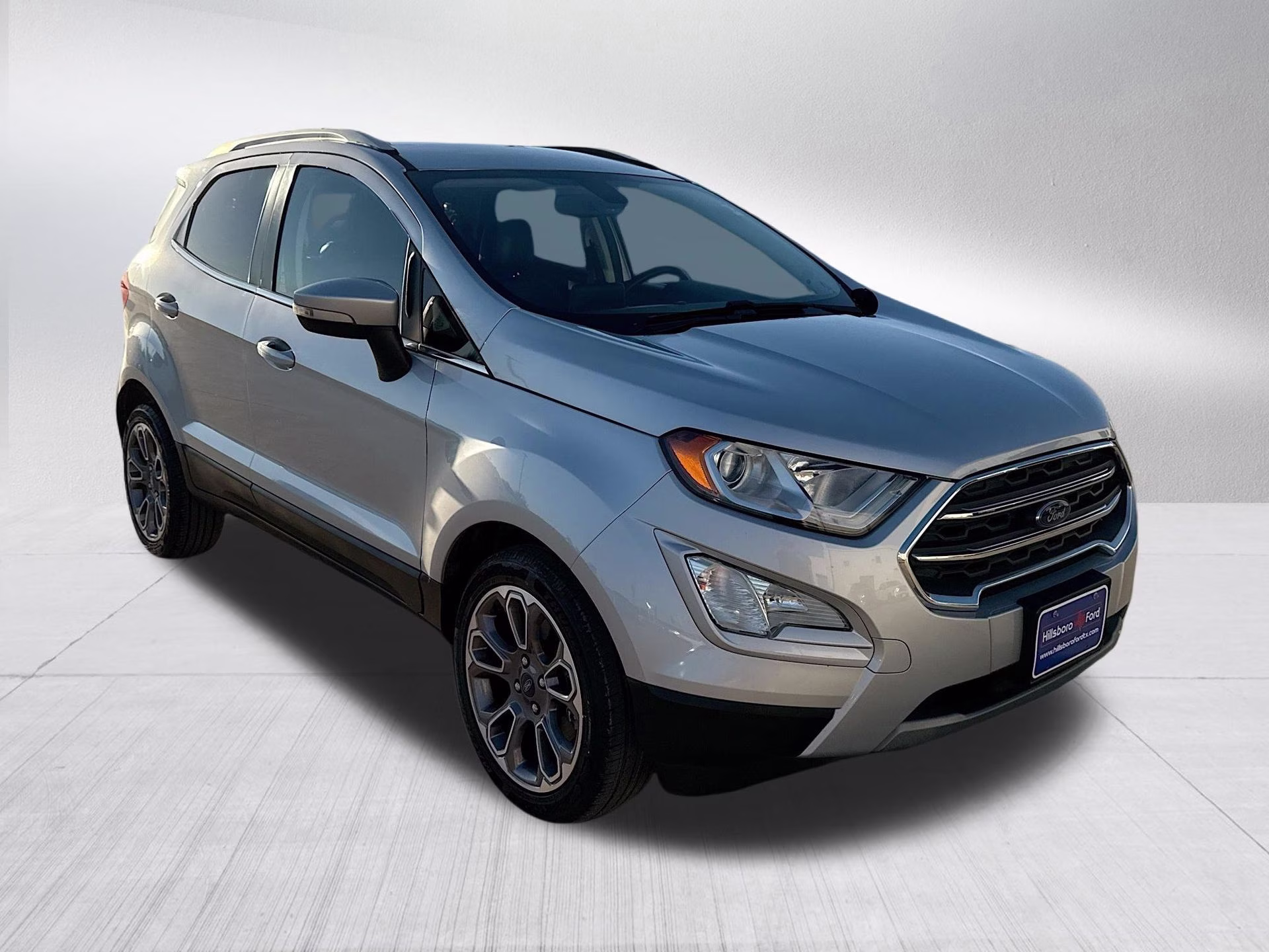 2021 Moondust Silver Metallic Ford EcoSport Titanium FWD SUV