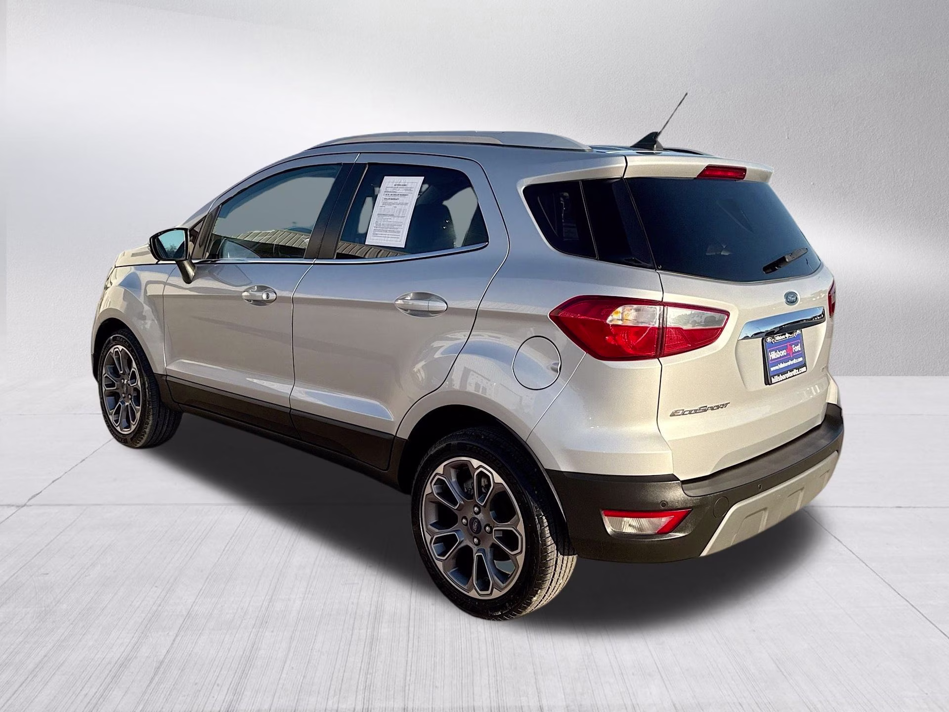 2021 Moondust Silver Metallic Ford EcoSport Titanium FWD SUV