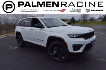 2025 Bright White Clearcoat Jeep Grand Cherokee Limited 4X4 SUV