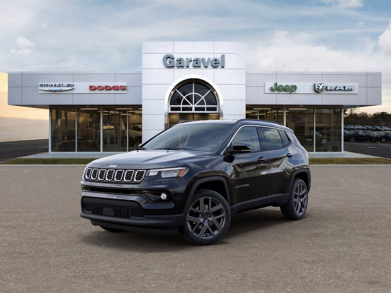 2026 Diamond Black Crystal Pearlcoat Jeep Compass Limited 4X4 SUV