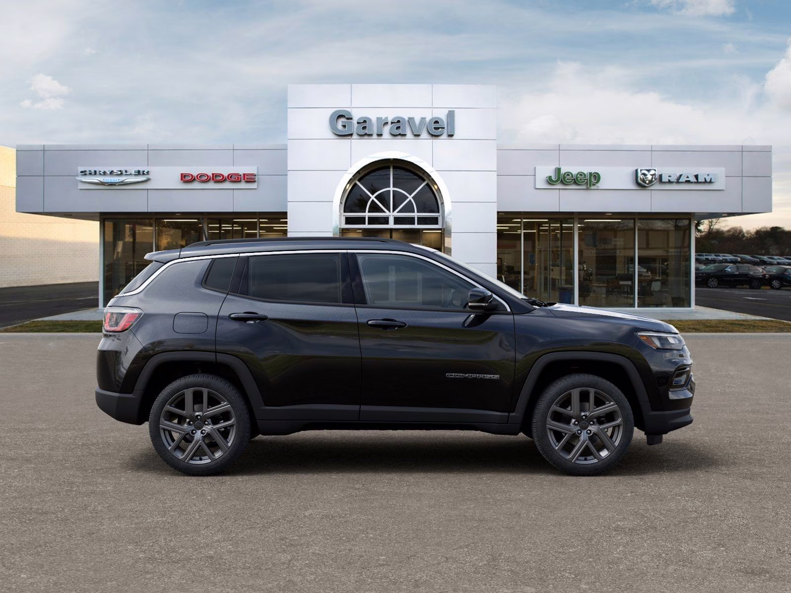 2026 Diamond Black Crystal Pearlcoat Jeep Compass Limited 4X4 SUV