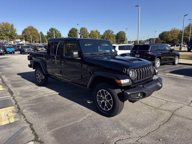 2026 Black Clearcoat Jeep Gladiator Sport S 4X4 Truck