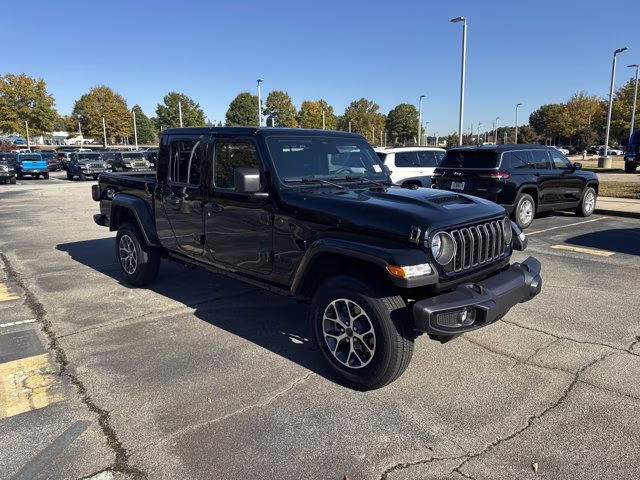 2026 Black Clearcoat Jeep Gladiator Sport S 4X4 Truck