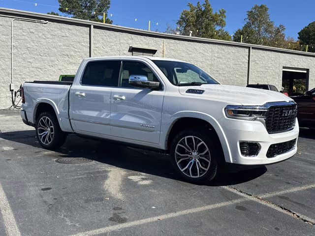 2026 Ivory White Tri-Coat Pearlcoat Ram 1500 Tungsten 4X4 Truck