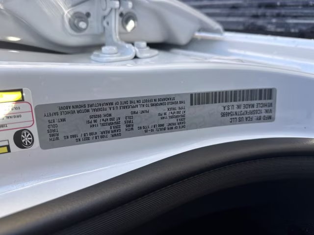 2026 Ivory White Tri-Coat Pearlcoat Ram 1500 Tungsten 4X4 Truck