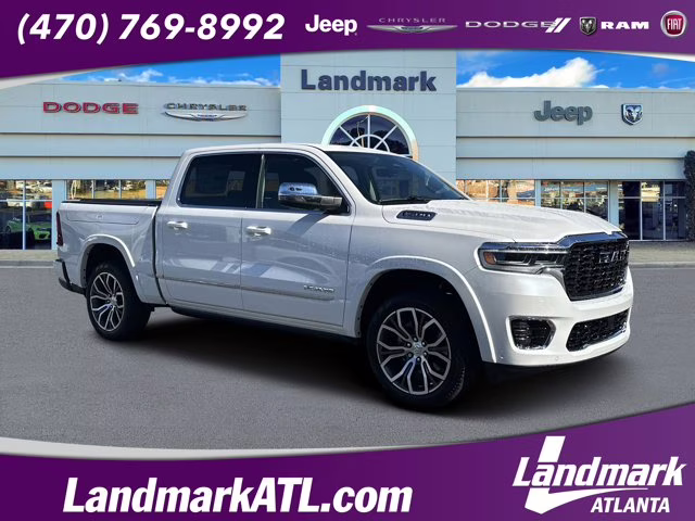 2026 Ivory White Tri-Coat Pearlcoat Ram 1500 Tungsten 4X4 Truck