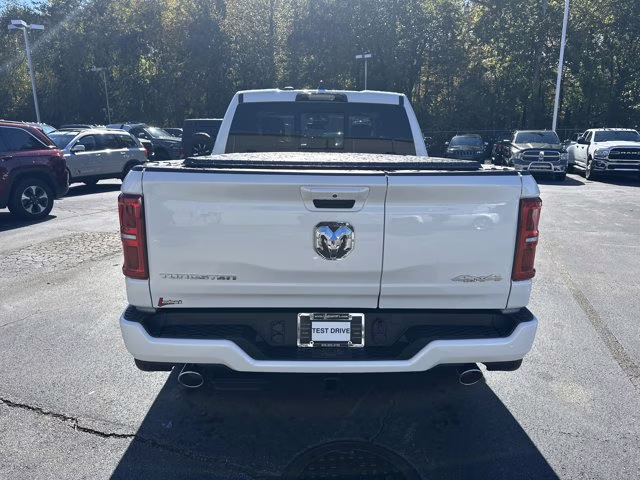 2026 Ivory White Tri-Coat Pearlcoat Ram 1500 Tungsten 4X4 Truck