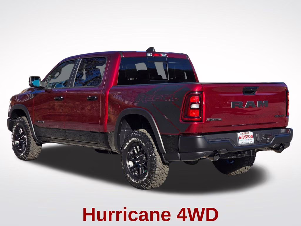 2026 Delmonico Red Pearlcoat Ram 1500 Rebel 4X4 Truck