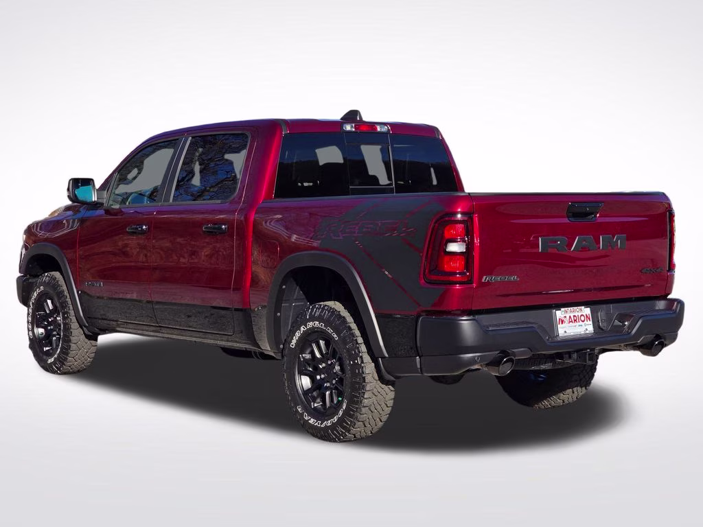 2026 Delmonico Red Pearlcoat Ram 1500 Rebel 4X4 Truck