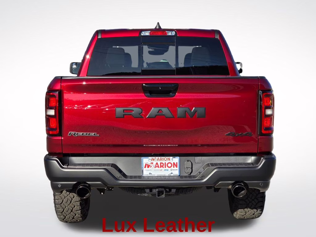 2026 Delmonico Red Pearlcoat Ram 1500 Rebel 4X4 Truck