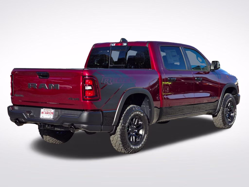 2026 Delmonico Red Pearlcoat Ram 1500 Rebel 4X4 Truck