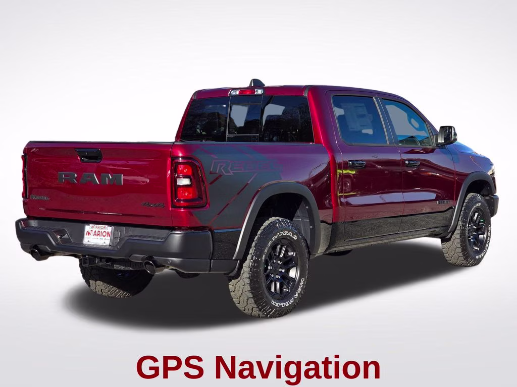 2026 Delmonico Red Pearlcoat Ram 1500 Rebel 4X4 Truck