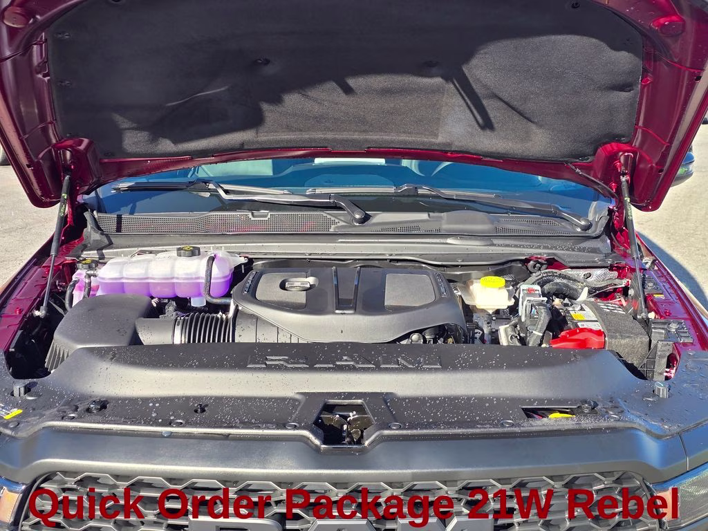 2026 Delmonico Red Pearlcoat Ram 1500 Rebel 4X4 Truck