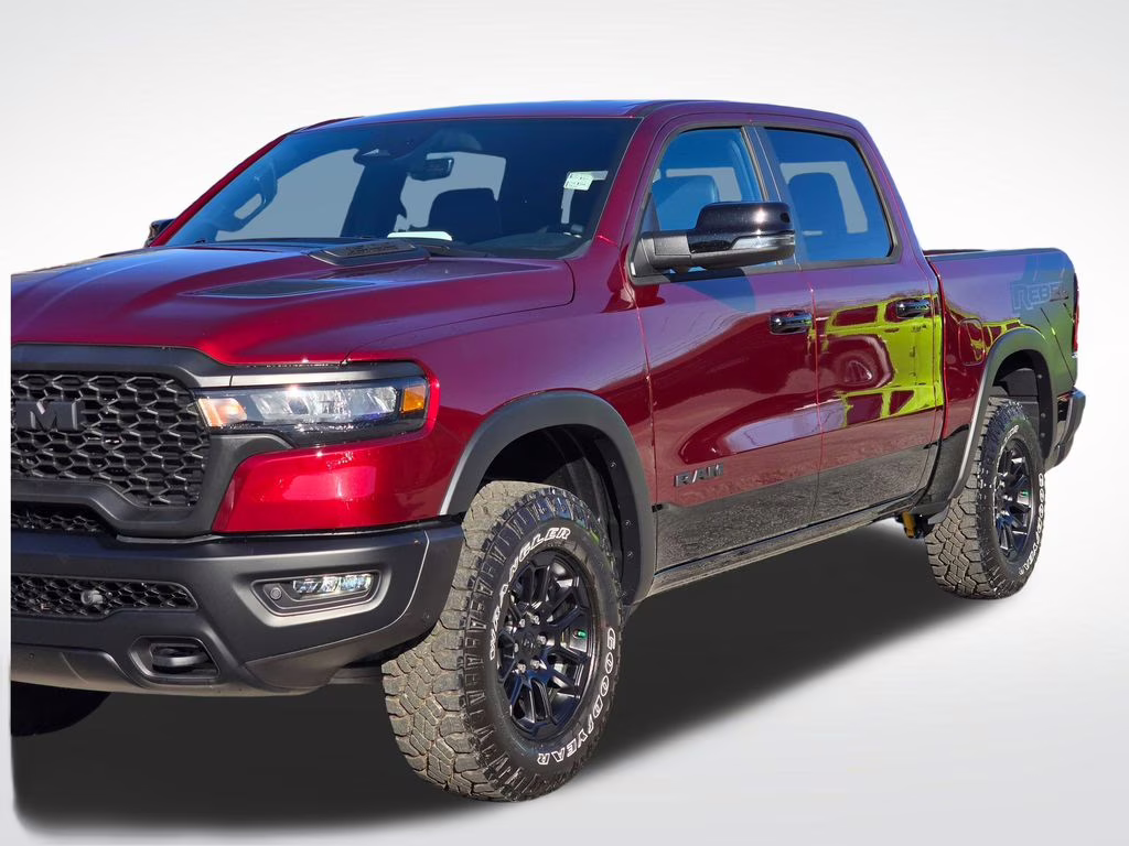 2026 Delmonico Red Pearlcoat Ram 1500 Rebel 4X4 Truck