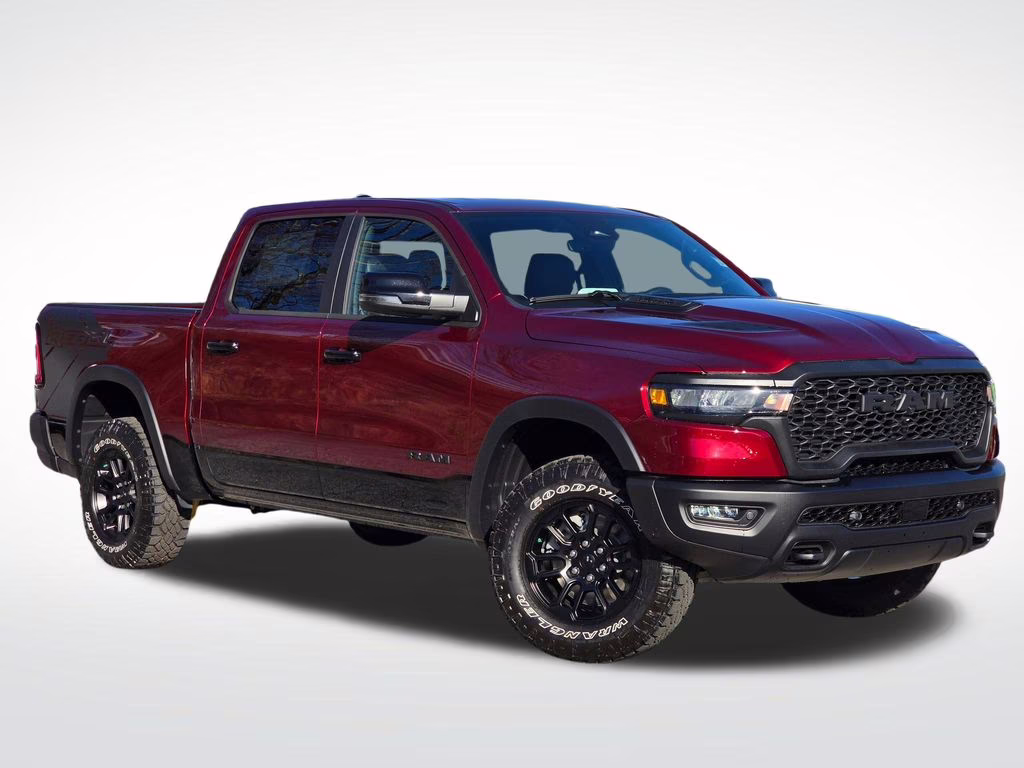 2026 Delmonico Red Pearlcoat Ram 1500 Rebel 4X4 Truck