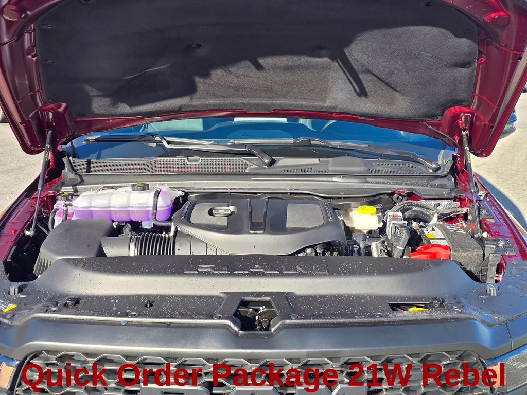 2026 Delmonico Red Pearlcoat Ram 1500 Rebel 4X4 Truck