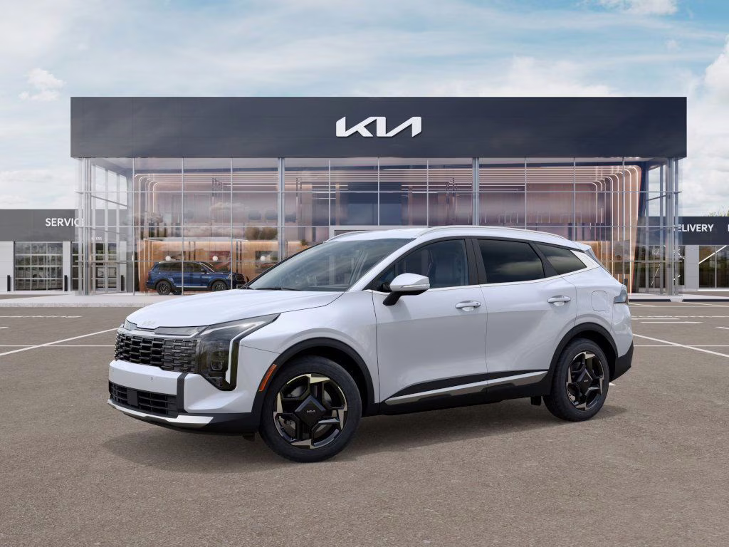 2026 Glacial White Pearl Kia Sportage EX AWD SUV