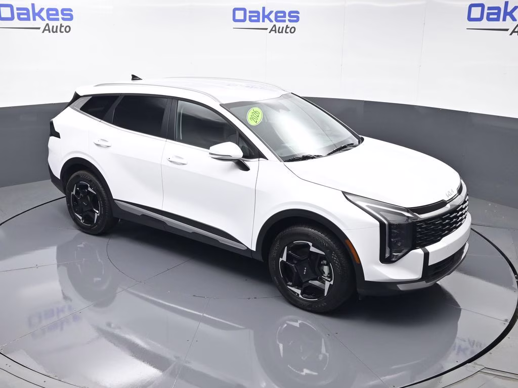 2026 Glacial White Pearl Kia Sportage EX AWD SUV