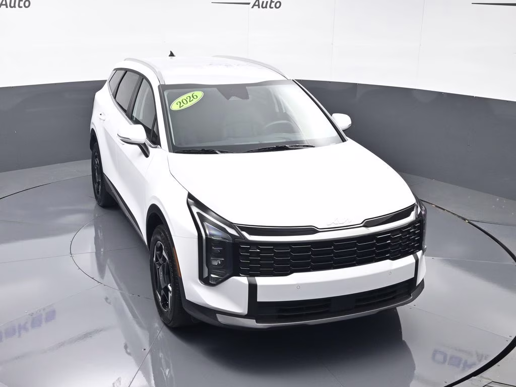 2026 Glacial White Pearl Kia Sportage EX AWD SUV