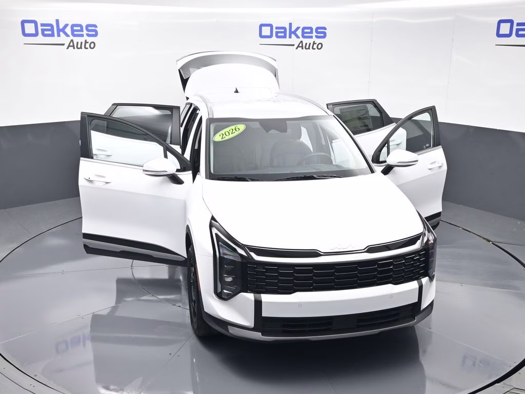 2026 Glacial White Pearl Kia Sportage EX AWD SUV