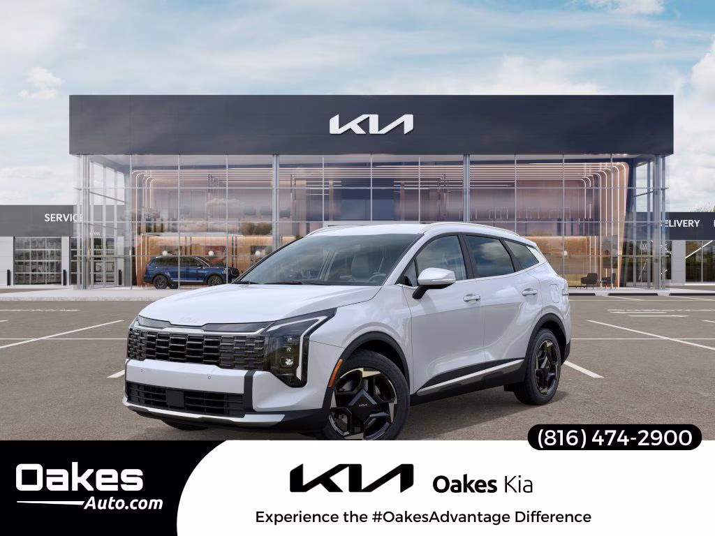 2026 Glacial White Pearl Kia Sportage EX AWD SUV