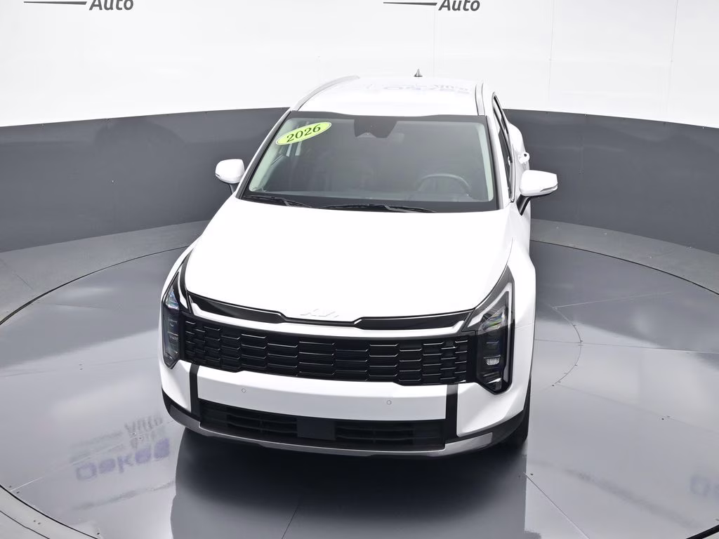 2026 Glacial White Pearl Kia Sportage EX AWD SUV