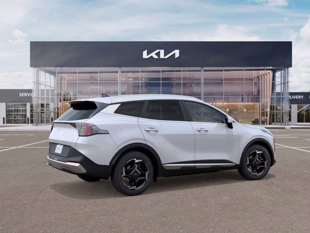 2026 Glacial White Pearl Kia Sportage EX AWD SUV