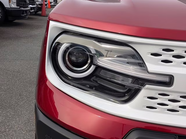 2025 Ruby Red Metallic Ford Bronco Sport Heritage 4X4 SUV