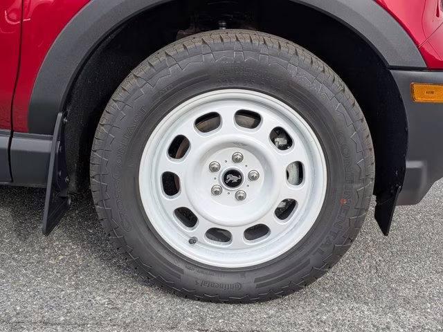 2025 Ruby Red Metallic Ford Bronco Sport Heritage 4X4 SUV