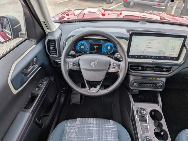 2025 Ruby Red Metallic Ford Bronco Sport Heritage 4X4 SUV