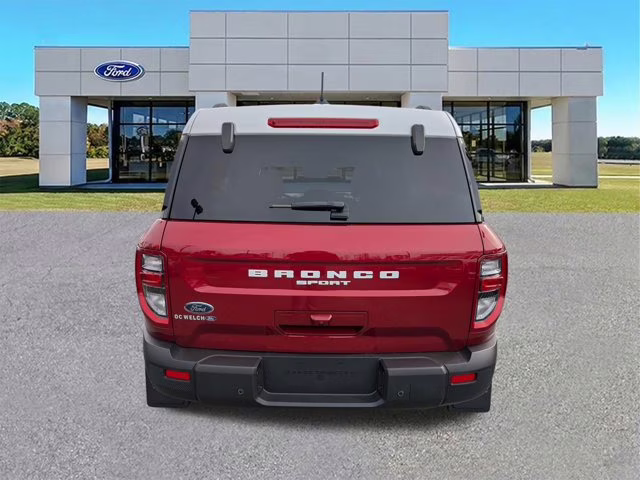 2025 Ruby Red Metallic Ford Bronco Sport Heritage 4X4 SUV