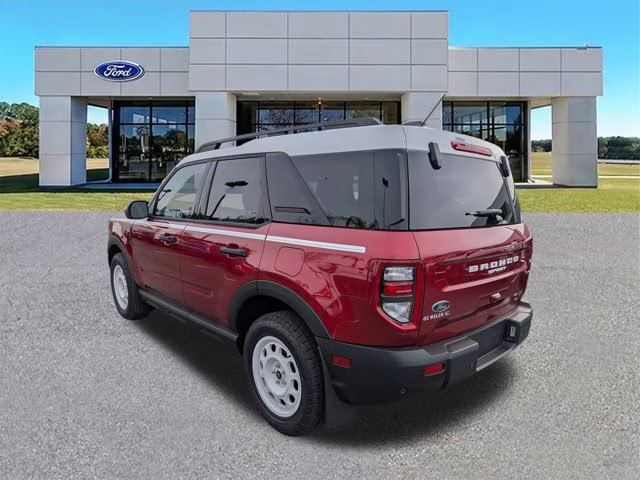 2025 Ruby Red Metallic Ford Bronco Sport Heritage 4X4 SUV