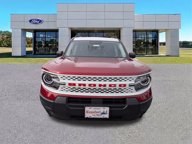 2025 Ruby Red Metallic Ford Bronco Sport Heritage 4X4 SUV