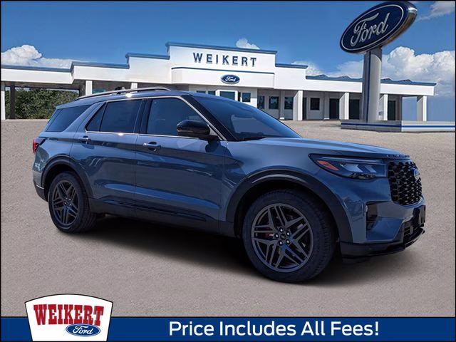 2026 Vapor Blue Metallic Ford Explorer ST RWD SUV