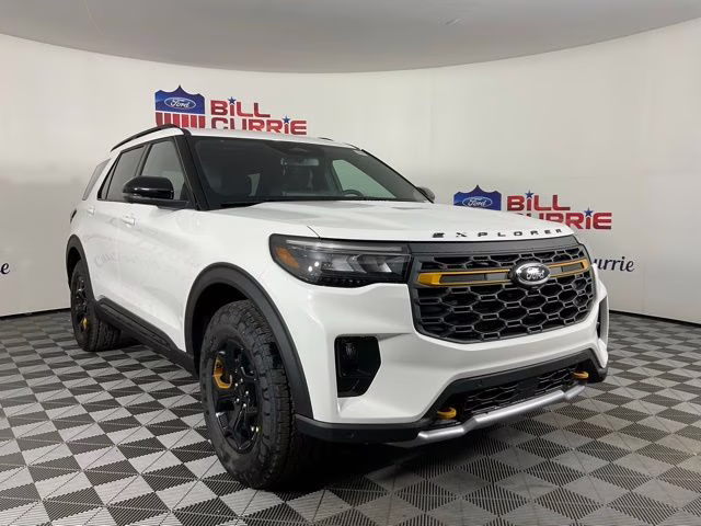 2026 White Metallic Ford Explorer Tremor 4X4 SUV