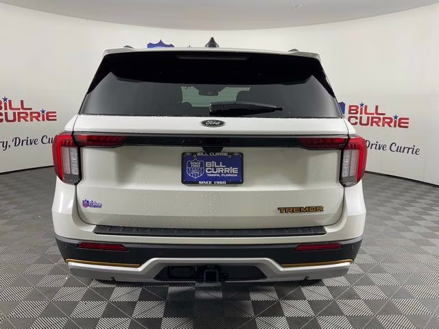2026 White Metallic Ford Explorer Tremor 4X4 SUV