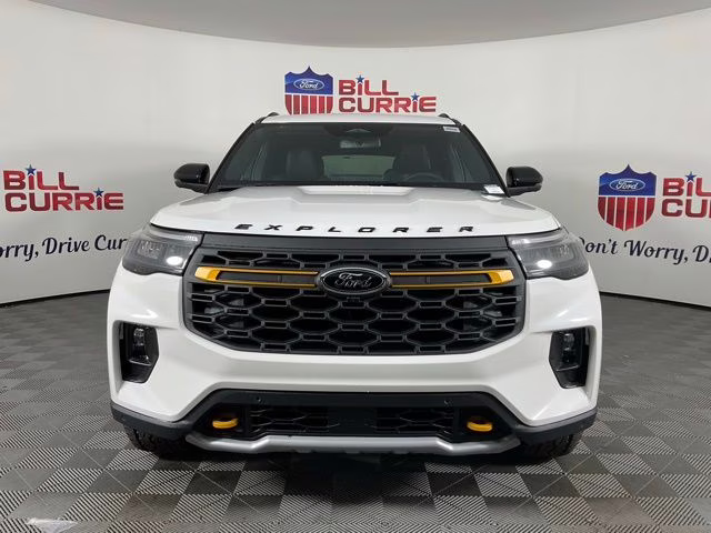 2026 White Metallic Ford Explorer Tremor 4X4 SUV