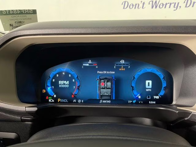 2025 Green Metallic Ford Bronco Sport Big Bend 4X4 SUV