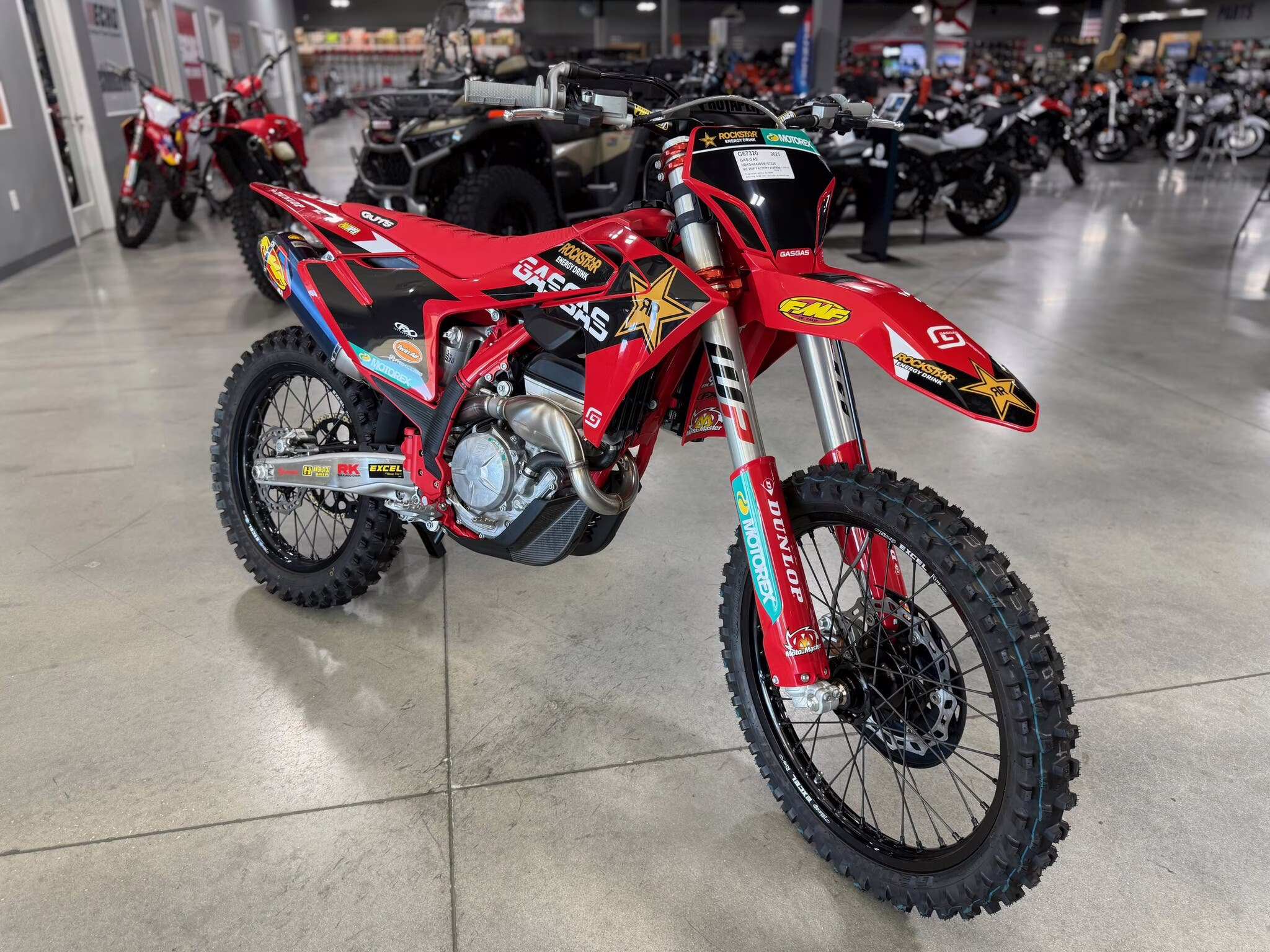 2025 - GAS GAS MC 250F Factory Edition Motorcycle