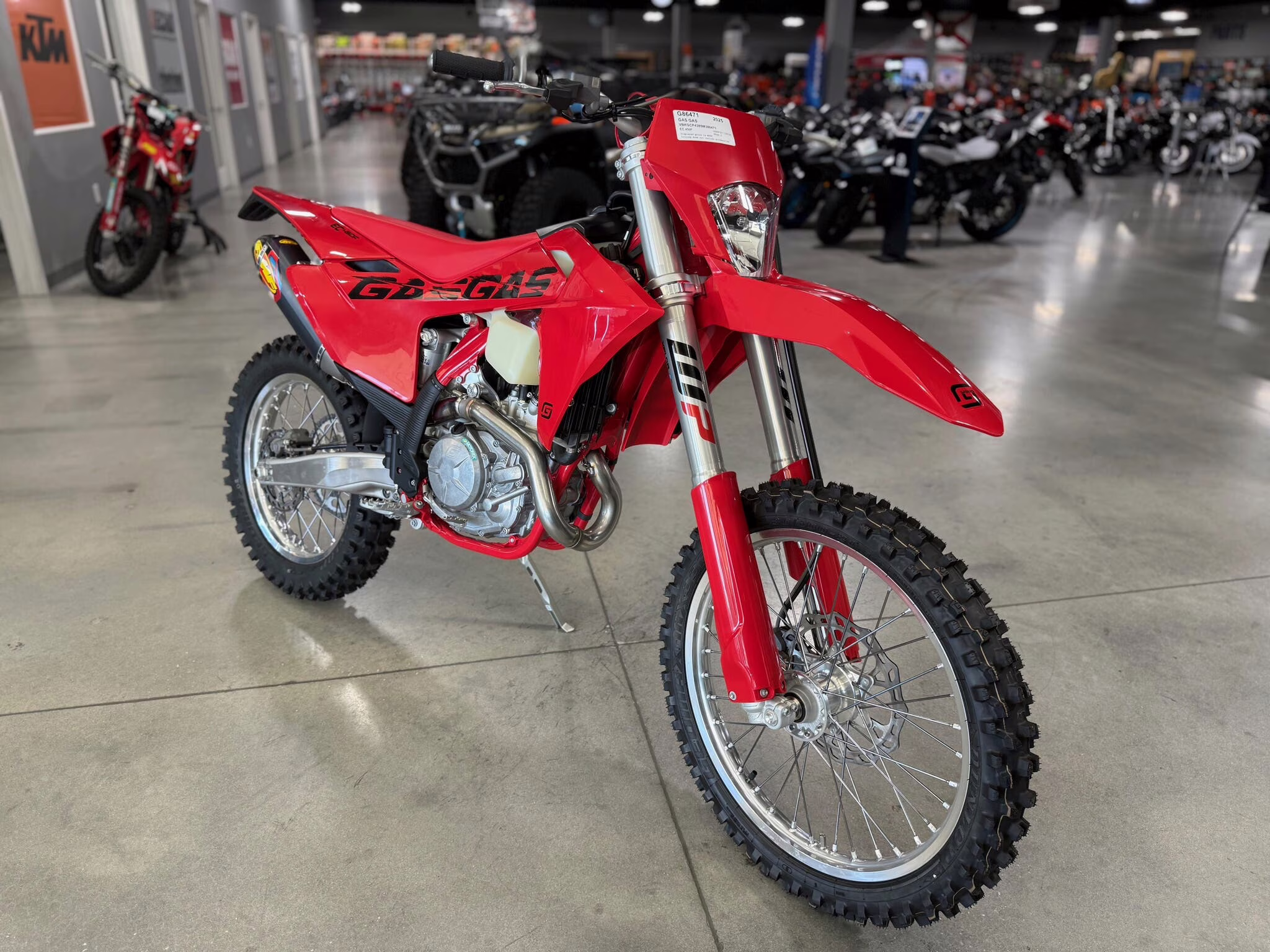 2025 - GAS GAS EC 450F Motorcycle