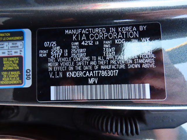 2026 Gravity Gray Kia Seltos EX AWD SUV