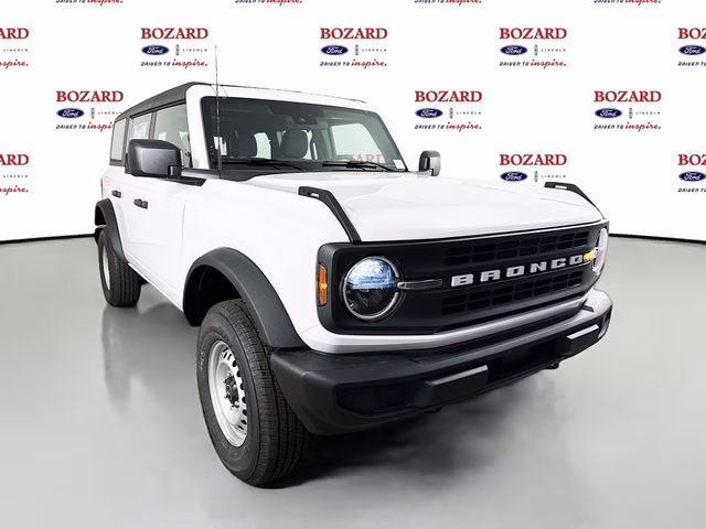 2025 Oxford White Ford Bronco Base 4X4 SUV