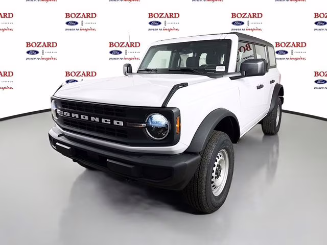 2025 Oxford White Ford Bronco Base 4X4 SUV